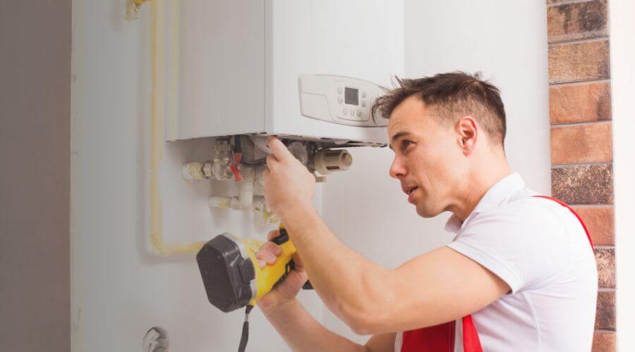 Local tankless water heater installation in Ipswich, SD